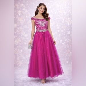 Pageant,Prom,Wedding,Party,Quinceañera, Celebration,Event,Graduation, Gown